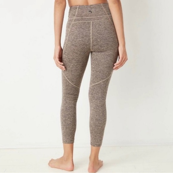 Joy Lab High Waisted Disco Brown 7/8 Leggings NWT - Picture 2 of 6